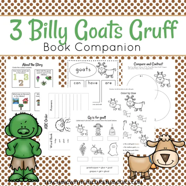 Three Billy Goats Gruff Book Companion