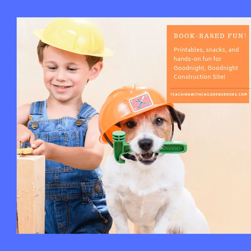 Download this Goodnight Goodnight Construction Site activities pack today! Focus on early math and literacy skills for preschool and kindergarten.