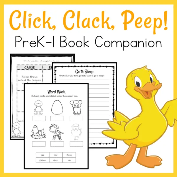 Click, Clack, Peep! Book Companion