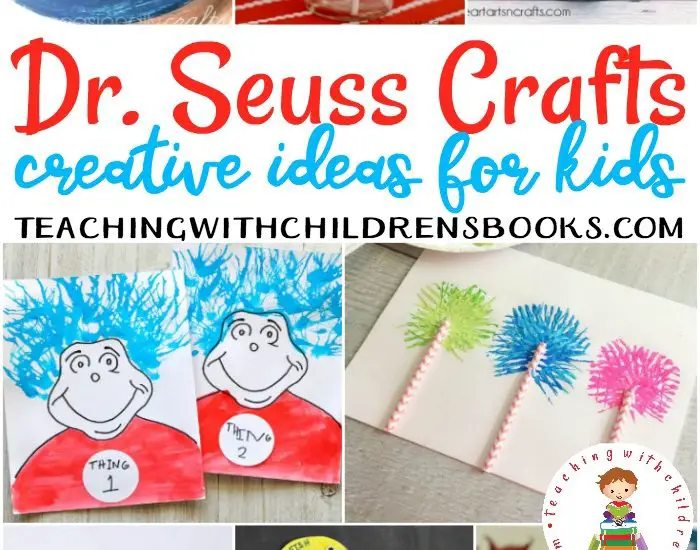 After reading your child's favorite Dr. Seuss book (for maybe the hundredth time), let them try their hand at making one of more of these Dr Seuss crafts.