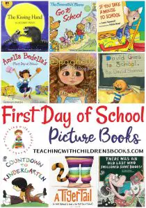 Kids may be a little apprehensive about the start of a new school year. Ease the transition of a new school year with these first day of school books!