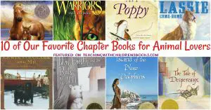 Whether it’s non-fiction readers about animals or chapter books with animal characters, here are a few of our favorite chapter books about for animal lovers.