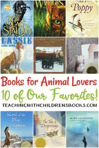 Whether it’s non-fiction readers about animals or chapter books with animal characters, here are a few of our favorite chapter books about for animal lovers.