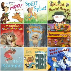 This collection of picture books with onomatopoeia are perfect for your upcoming lessons. Students will see and hear onomatopoeia in action! 