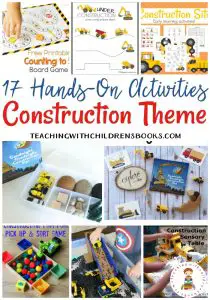 These Goodnight, Goodnight Construction Site activities are perfect for young learners! Sensory play, printables, counting practice, and more!