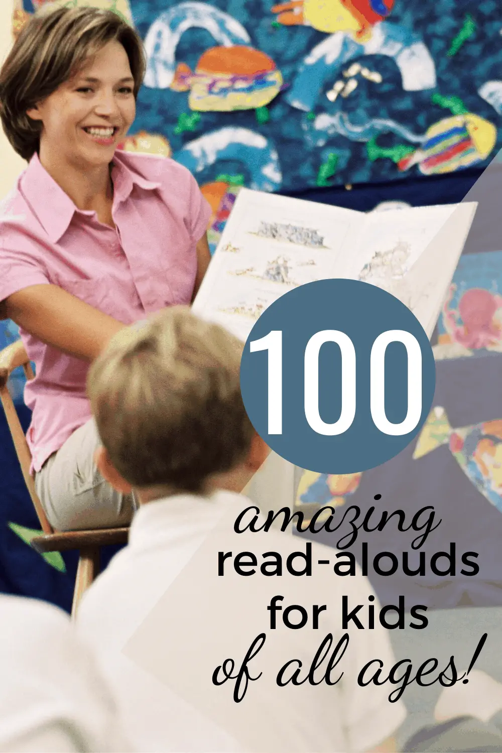 Looking for a new read aloud book for your classroom or homeschool? Don't miss this list of 100 amazing read alouds for kids of all ages! 