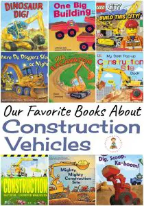 Do your kids love tractors, big trucks, and construction vehicles? If so, they're going to love this collection of construction books for kids!