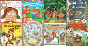 Discover 21 engaging gingerbread man stories! Each one is sure to be a hit this Christmas season. They make great holiday read alouds, too!
