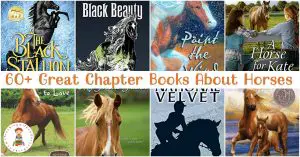 If you've got a horse-lover like I do, you'll love this list of chapter books about horses. This list contains both fiction and nonfiction selections for older readers. 