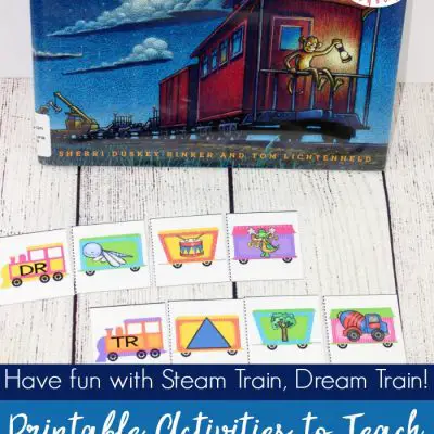 Steam Train, Dream Train Consonant Blend Activities