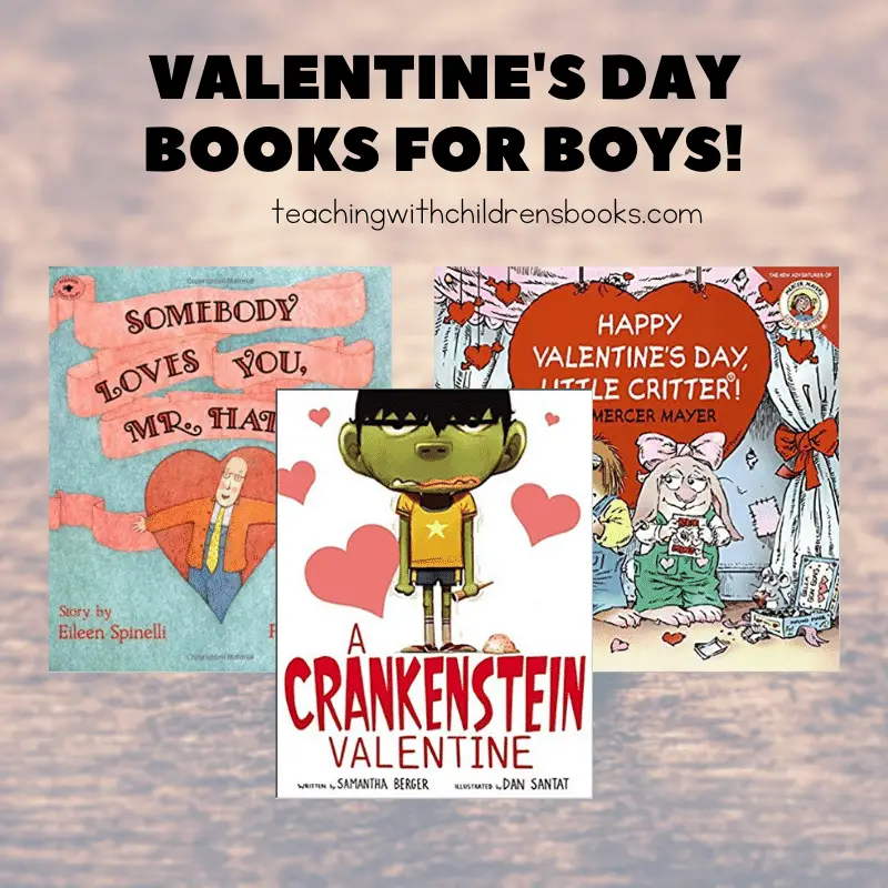 No mushy-gushy books on this list. Your guys will love these Valentines Day books for boys. Monsters, zombies, and stinky feet are featured in this list!