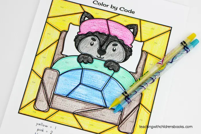 This set of Little Red Riding Hood story printable color by code worksheets are a great addition to your fairy tale unit studies. Available in a range of difficulties. 