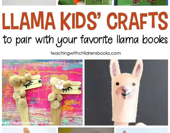 Arts and crafts are a great way to extend the fun of your favorite books. Choose one or more of these fun llama crafts to pair with your favorite llama books for kids!