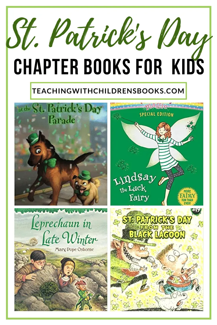 If your kids love reading holiday-themed books, you've got to check out this list of St Patricks Day chapter books. They're great for independent reading and read-alouds!