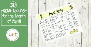 What a great collection of books and activities to celebrate all month long! Grab a copy of this calendar featuring read alouds and activities that are perfect for preschool and elementary classrooms.