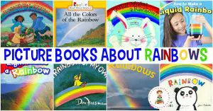 As spring makes way for summer, this is the perfect time of year to read your favorite rainbow books for toddlers and preschoolers. From board books to easy readers, these books are perfect for kids!
