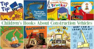 Have you got a little one that loves big trucks? If so, don't miss this amazing collection of children's books about construction vehicles!