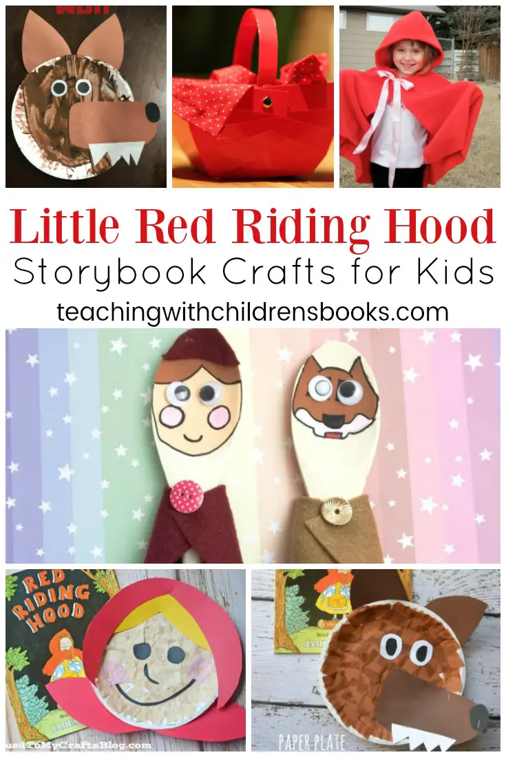 If your children love the story of Red Riding Hood, they are going to love bringing the story to life with these adorable Little Red Riding Hood crafts!
