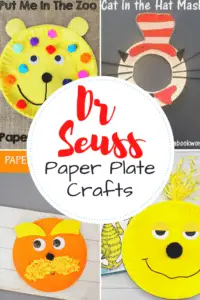 Your young readers are going to love these Dr Seuss paper plate craft ideas! Pick one to go along with their favorite story, and start crafting!