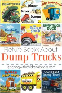 Your little truck fans will love these books about dump trucks. They'll really dig these books about big dump trucks and construction.