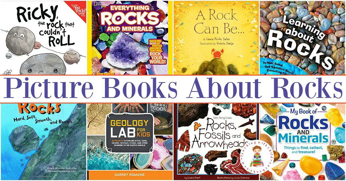 Picture books about rocks are perfect for your study of the earth. Your young construction site fans will love them, as well!