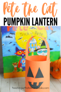 It's always more fun when you can combine craft time with story time! And with today's simple Pete the Cat pumpkin lantern craft idea - you will, too!