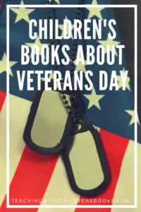 Check out this collection of children's books about Veterans Day! They are perfect for reading aloud (or independently) in preschool through middle school.