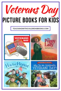 Check out this collection of children's books about Veterans Day! They are perfect for reading aloud (or independently) in preschool through middle school.