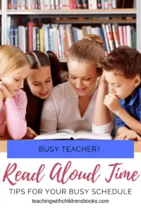Reading aloud is one of the most important things you can do to foster a child's love of reading. But, how can you fit read aloud time into your busy academic schedule?