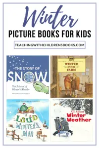 If you love filling your bookshelves with seasonal books, don't miss this collection of childrens books about winter. Winter-themed fiction and nonfiction picture books!