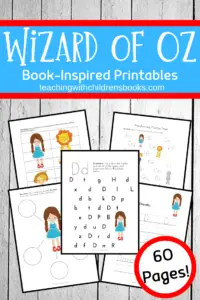 Preschoolers and kindergarteners will love these Wizard of Oz activities. Discover printables and hands-on fun for little ones!