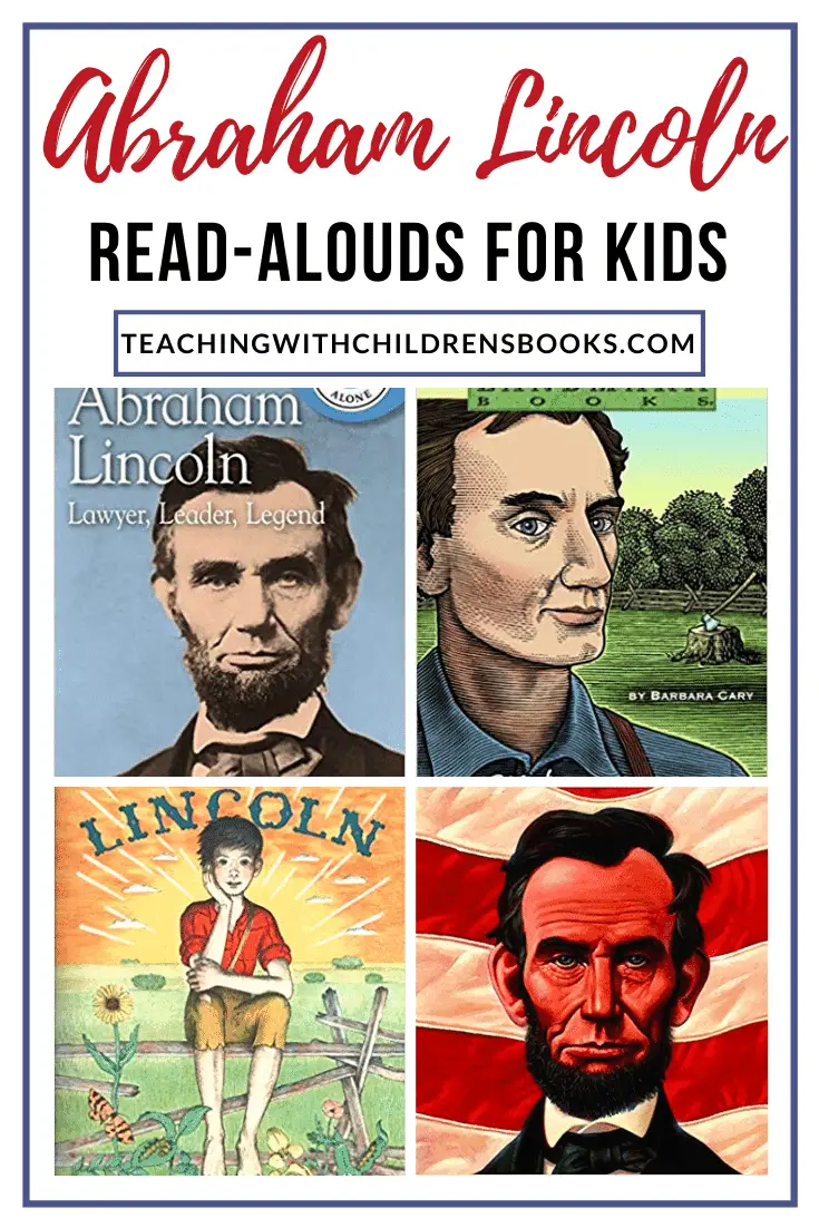 We love reading about famous people, and these Abraham Lincoln read aloud ideas are perfect for February and President's Day reading lists.
