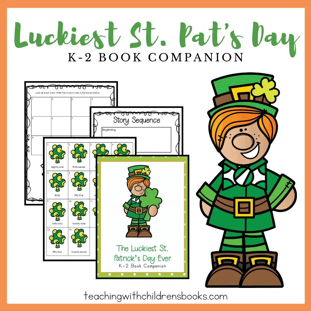 This March, add The Luckiest St. Patrick's Day Ever activities to your holiday book studies. Your students will love this St. Patrick's Day book!