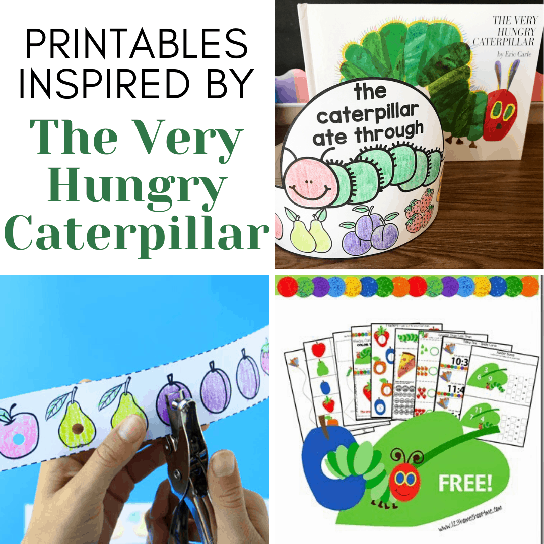 Young learners will love this amazing collection of The Very Hungry Caterpillar printables! Find activities for grades PreK-2.