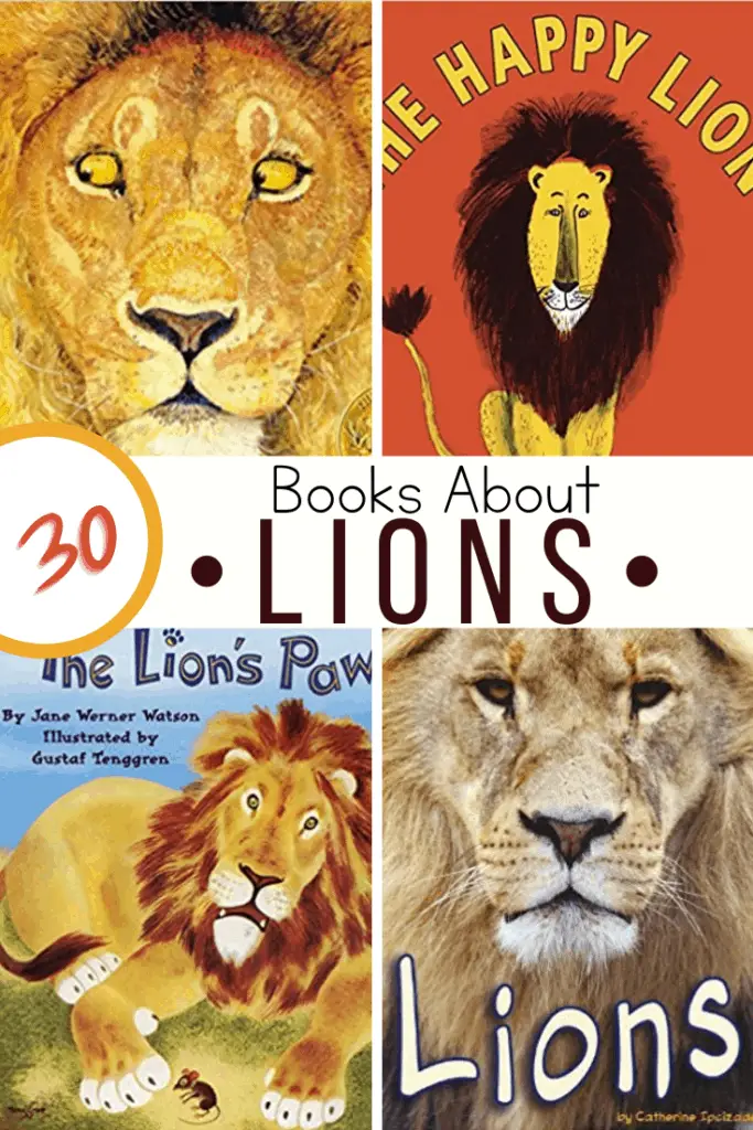 Fiction and Nonfiction Children's Books About Lions