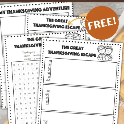 The Great Thanksgiving Escape Activities