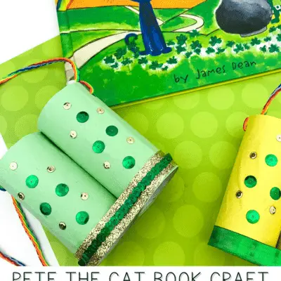 Pete the Cat St Patricks Day Craft